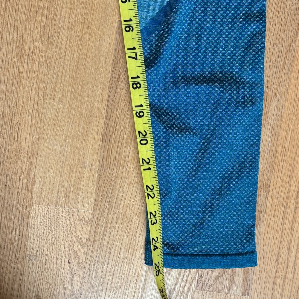 Teal Seamless Active Leggings S - Picture 5 of 6